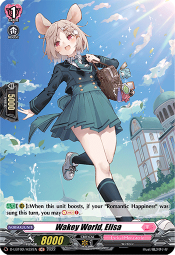 Wakey World, Elisa (Holo) - D-LBT02/H32EN