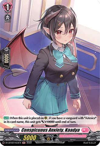 Conspicuous Anxiety, Kaadya (Holo) - D-LBT02/H33EN