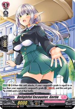 Delightful Encounter, Gertie (Holo) - D-LBT02/H38EN