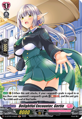 Delightful Encounter, Gertie (Holo) - D-LBT02/H38EN