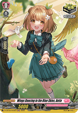Wings Dancing in the Blue Skies, Antia (Holo) - D-LBT02/H43EN