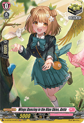 Wings Dancing in the Blue Skies, Antia (Holo) - D-LBT02/H43EN