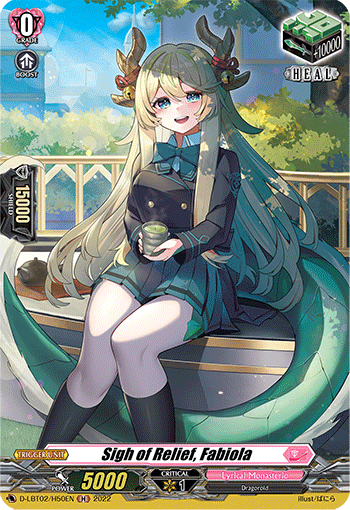 Sigh of Relief, Fabiola (Holo) - D-LBT02/H50EN