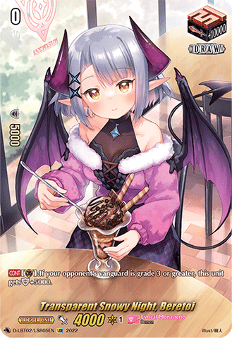Transparent Snowy Night, Beretoi (LSR) - D-LBT02/LSR05EN
