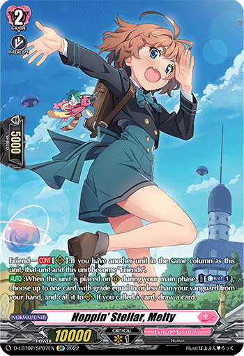 Hoppin' Stellar, Melty (SP) - D-LBT02/SP07EN