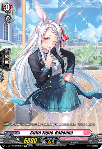 Cutie Topic, Rabeena (SP) - D-LBT02/SP29EN