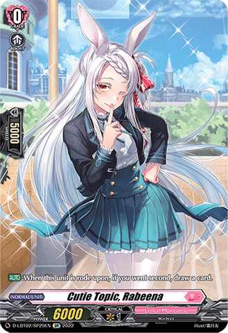 Cutie Topic, Rabeena (SP) - D-LBT02/SP29EN