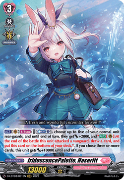 IridescencePalette, Haseritt - D-LBT03/001EN