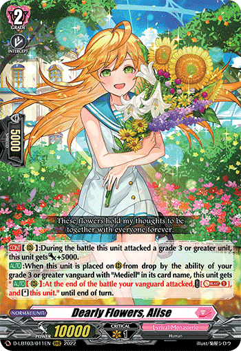 Dearly Flowers, Alise - D-LBT03/011EN