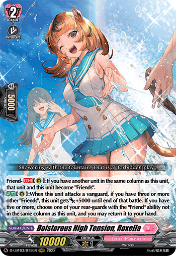 Boisterous High Tension, Roxella - D-LBT03/013EN