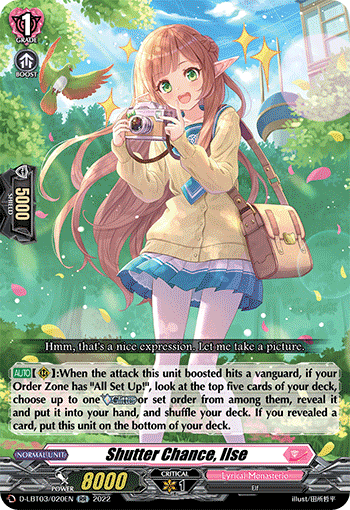 Shutter Chance, Ilse - D-LBT03/020EN