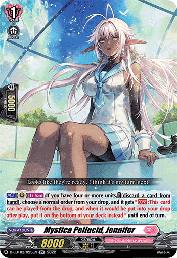 Mystica Pellucid, Jennifer - D-LBT03/025EN