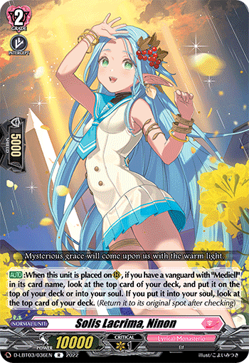 Solis Lacrima, Ninon - D-LBT03/036EN