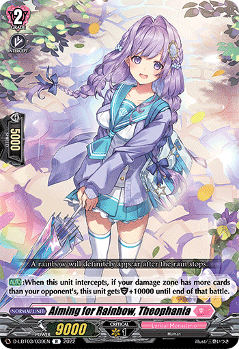 Aiming for Rainbow, Theophania - D-LBT03/039EN