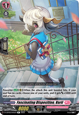 Fascinating Disposition, Varii - D-LBT03/045EN