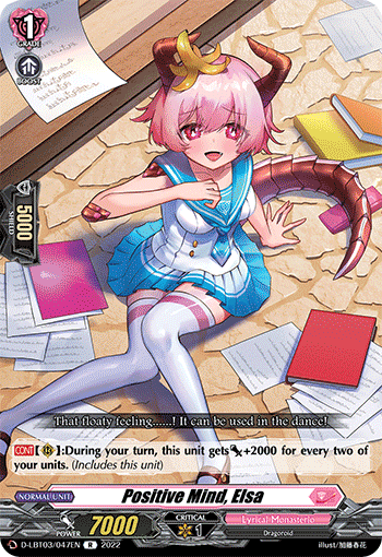 Positive Mind, Elsa - D-LBT03/047EN
