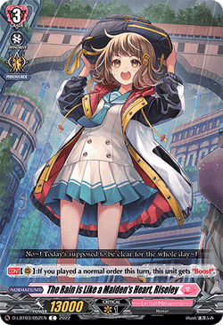 The Rain is Like a Maiden's Heart, Riseley - D-LBT03/052EN