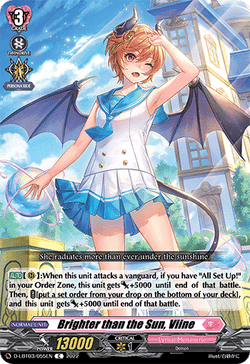 Brighter than the Sun, Viine - D-LBT03/055EN
