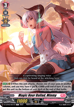 Magic Hour Ballad, Minmy - D-LBT03/061EN