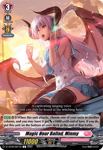 Magic Hour Ballad, Minmy - D-LBT03/061EN