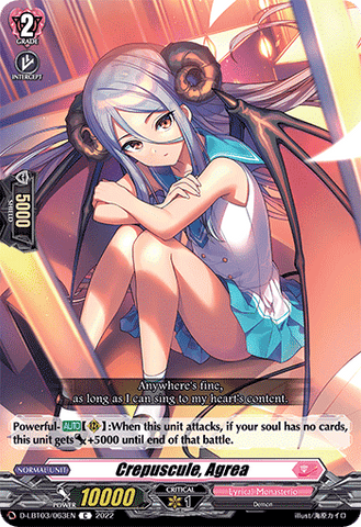 Crepuscule, Agrea - D-LBT03/063EN
