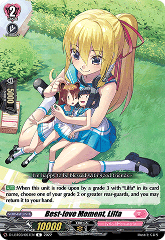Best-love Moment, Lilfa - D-LBT03/067EN