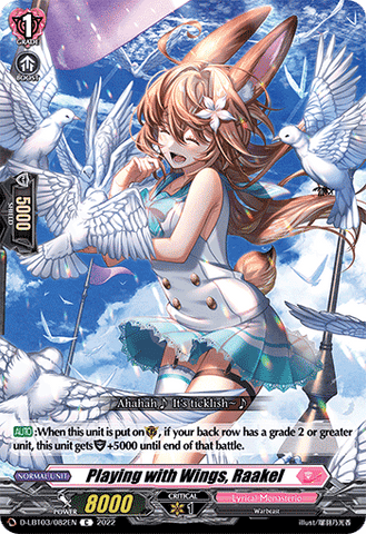 Playing with Wings, Raakel - D-LBT03/082EN