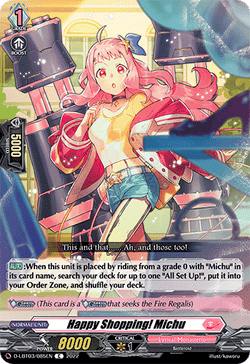 Happy Shopping! Michu - D-LBT03/085EN