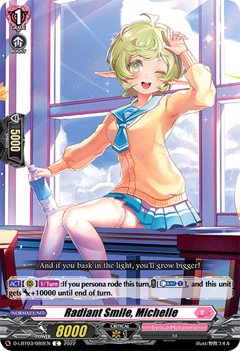 Radiant Smile, Michelle - D-LBT03/089EN
