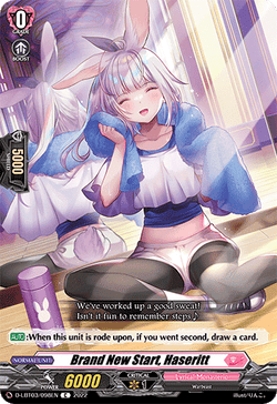 Brand New Start, Haseritt - D-LBT03/098EN