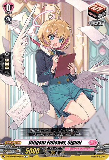 Diligent Follower, Siguel - D-LBT03/103EN