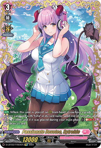 Passionate Devotee, Sytreide (FFR) - D-LBT03/FFR04EN
