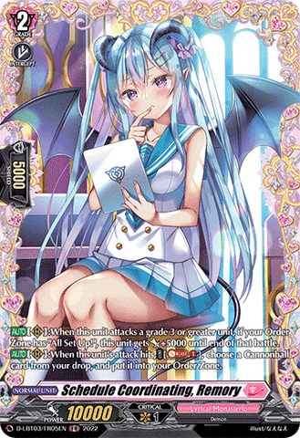 Schedule Coordinating, Remory (FR) - D-LBT03/FR05EN