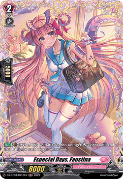 Especial Days, Faustina (FR) - D-LBT03/FR13EN