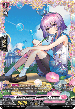 Neverending Summer, Tatum (FR) - D-LBT03/FR15EN