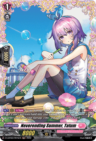 Neverending Summer, Tatum (FR) - D-LBT03/FR15EN