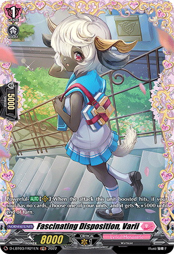 Fascinating Disposition, Varii (FR) - D-LBT03/FR21EN