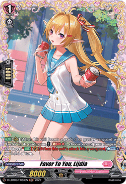 Favor To You, Lijdia (FR) - D-LBT03/FR23EN
