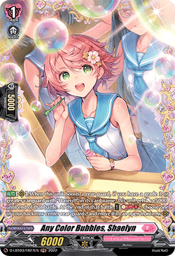 Any Color Bubbles, Shaelyn (FR) - D-LBT03/FR27EN