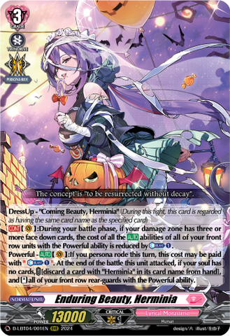 Enduring Beauty, Herminia - D-LBT04/001EN