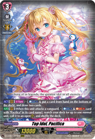 Top Idol, Pacifica - D-LBT04/004EN