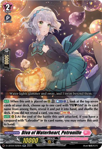 Diva of Waterheart, Petronille - D-LBT04/020EN