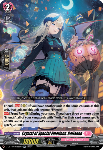Crystal of Special Emotions, Belianne - D-LBT04/022EN
