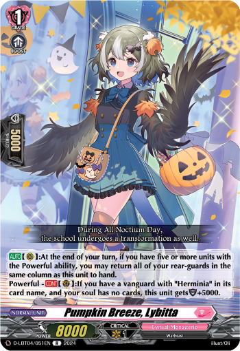 Pumpkin Breeze, Lybitta - D-LBT04/051EN