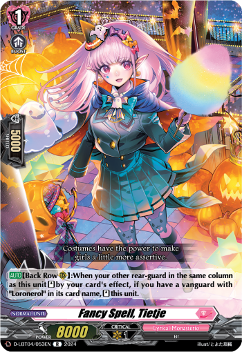 Fancy Spell, Tietje - D-LBT04/053EN