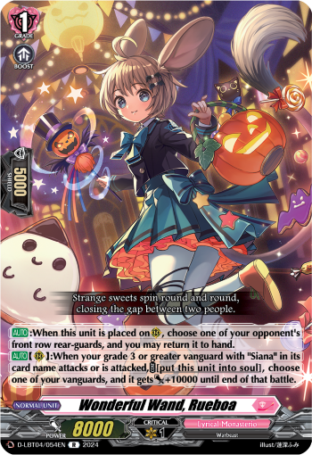 Wonderful Wand, Rueboa - D-LBT04/054EN