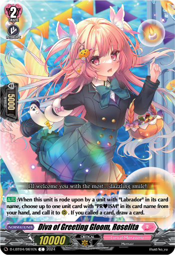Diva of Greeting Gloom, Roselita - D-LBT04/061EN