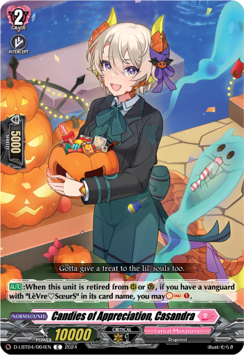 Candies of Appreciation, Casandra - D-LBT04/064EN