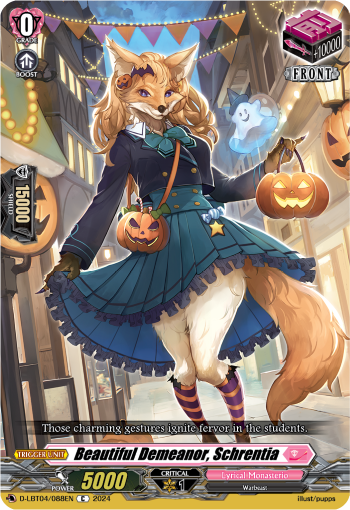 Beautiful Demeanor, Schrentia - D-LBT04/088EN
