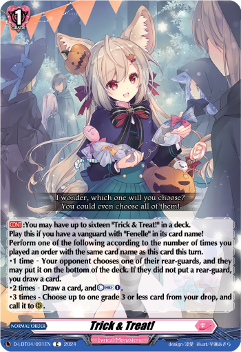 Trick & Treat! - D-LBT04/091EN